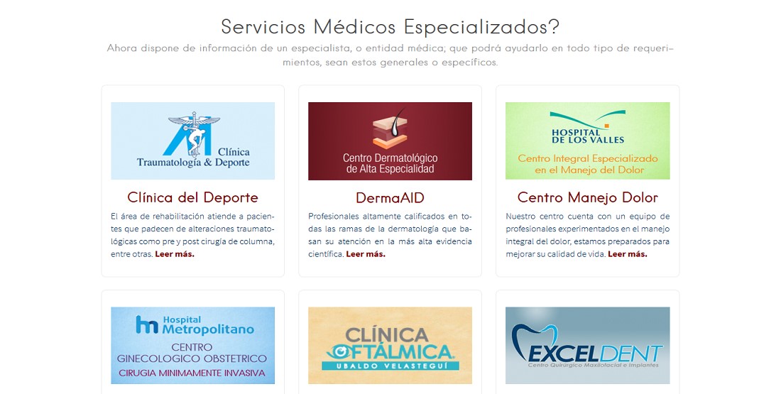 Medical Platinum Contenido 5 Directorio Médico Quito Guayaquil Ecuador